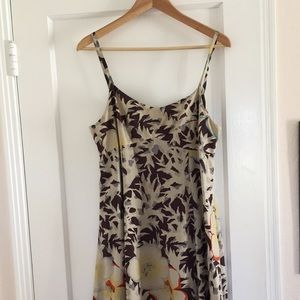 Anthropologie HD Paris Brand Silk Slip dress